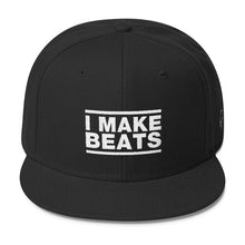 Load image into Gallery viewer, I Make Beats Wool Blend Snapback
