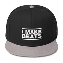 Load image into Gallery viewer, I Make Beats Wool Blend Snapback
