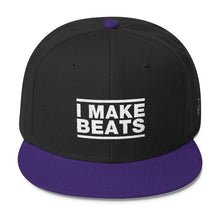 Load image into Gallery viewer, I Make Beats Wool Blend Snapback
